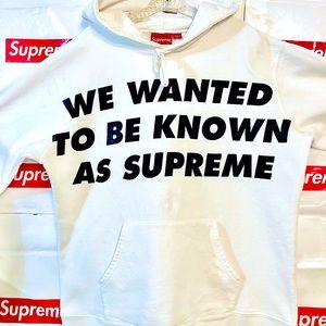 Supreme Known As Hooded Sweatshirt SS20
